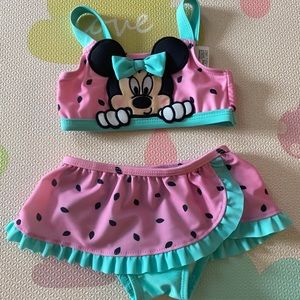 Disney Minnie Mouse Two-Piece Swimsuit for Baby